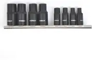 10-Piece Tap Holders Set 1/4"Dr 3/8"Dr Socket Magnetic