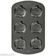 Wilton NonStick Jack-O-Lantern Mini Cakes Pan 2105-1541