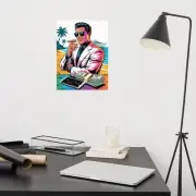Stock Market Crypto Forex Day Trader Wall Street Poster