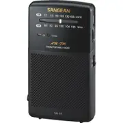 SR35 AM/FM Pocket Radio Black