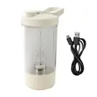 Electric Shaking Cup Fitness Drinks Waterproof Blending Mixing Coffee Cup 450ml