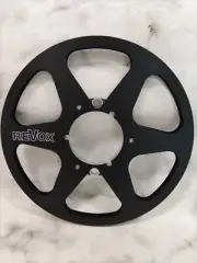 One Pair Black 10.5'' Aluminium tape reel for Revox Reel To Reel tape recorder.
