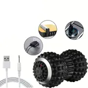 NNETM Vibrating Massage Ball for Pain Relief & Deep Tissue Myofascial Release(Black)