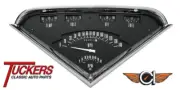 1955-59 Chevy Truck Classic Instruments Gauge Set, Black Face Tach Force TF01B