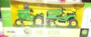 Ertl John Deere 110-X320 lawn garden mower Tractor 1/16 NIB