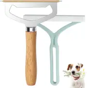 Oaknovila 2 Packs Pro Set, 1 Buck Thick Metal Carpet Scraper Dog Hair Remover...