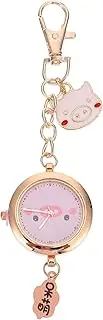 [Holibanna] Nurse Watch Pocket Watch Keychain Watch Easy to Operate Watch Concise Design Watch Carabiner Keychain Watches Chain Watch Clip on Watch Chest Watch Hanging Watch Alloy