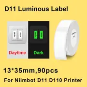 [Namly Design] NIIMBOT Thermal Labels Stickers / 13 x 35mm / 90pcs / Glow in the Dark