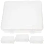 4pcs Stackable Storage Box Storage Bins Storage Boxes For Organizing