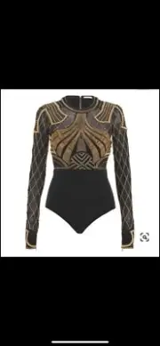 sass and bide embellished bodysuit