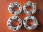 ECCPP 115341 - 2 Inch 50mm Thick 5x4.5 5x114.3 Wheel Spacers - 1/2" Studs