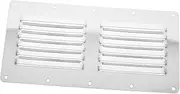 Stainless Steel BBQ Ventilation Panel Fire Pit Air Vent Cover Outdoor Kitchen Venting Plate Efficient Airflow for Cooking