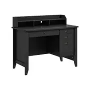 Costway Computer Desk Workstation Writing Study /Shelf Black