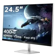 24.5 inch 400Hz 240Hz Gaming Monitor | Fast IPS 1ms | FHD 1080P Monitor | HDR