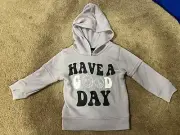 12 Months Hooded Pull Over Sweater