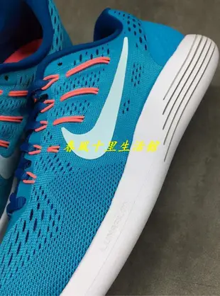 NIKE WMNS LUNARGLIDE 8 女 避震 透氣 路跑 訓練 輕量 慢跑鞋 藍白843726405爆款