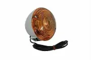 V-Twin Turn Signal Flat Lens Kit Amber for Harley Davidson