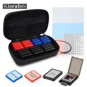 32x Separate Case Memory Card Case for 12 XQD CFexpress Type-B & 20 SD SDXC SDHC