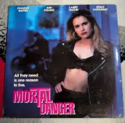 Mortal Danger (To Die, To Sleep) Laserdisc Ami Dolenz Charles Napier Brand New