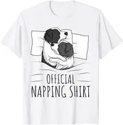 [keoStore] Sleeping Border Collie Pyjamas Napping T-Shirt ds232 T-Shirt White