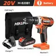 Wireless Power Driver Battery Tools 20V Cordless Drill 25 Plus 1 Two Gear Speed