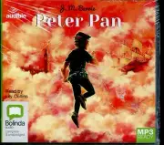 J.M. Barrie Peter Pan audiobook CD NEW unabridged mp3 ready