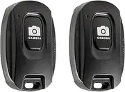 2 Pack Wireless Camera Remote Shutter Bluetooth Remote Control for iPhone Android Smartphones, Universal Selfie Stick Shutter Release Hands Free Wireless for Easy Photography