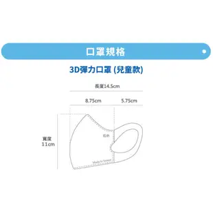 匠心 兒童 醫療口罩 醫用口罩 立體口罩 3D彈力 藍色 粉色 台灣製造 現貨供應