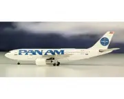 Aeroclassics Pan Am Airbus A300 Boston N209PA Diecast 1/400 Jet Model Airplane