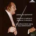 FRANZ KONWITSCHNY/ BEETHOVEN SYMPHONY NO.5 AND NO.7 / FRANZ KONWITSCHNY