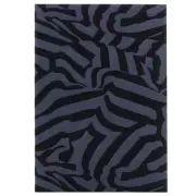 Riviera Workbook (Black Flock) - A5