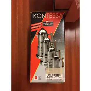 家庭生活好物系列_VEV_VIGANO/義大利知名品牌/kontessa金柄摩卡壺