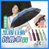 在飛比找樂天市場購物網優惠-雨傘 摺疊傘 不透光 輕量 五折傘 晴雨傘 雨傘 黑膠 遮陽