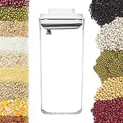 Vacuum Coffee Container | Vacuum Coffee Airtight Container,Manual Sealer, Stackable Dispenser, Kitchen Storage Jar, Pantry Organization For Snack