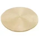 Round Braided Placemats Set of 6 Table Mats for Dining Tables Woven9819