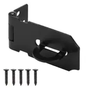 Door Lock Hasp Latch, Iron Safety Packlock Clasp Hasp Lock Latch, Extra Thick