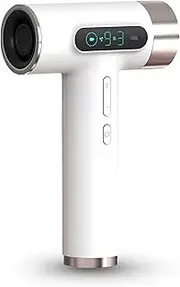 Battery Hair Dryer, 300 W, 100,000 RPM Portable USB Hair Dryer, 9 Wind Speeds, 3 Adjustable Temperatures, Rechargeable Hair Dryer for Travel, Dormitory, Outdoor
