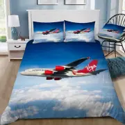 Virgin Atlantic A380 What Could Have Been Doona/ Duvet Cover and 2 Pillow Slips