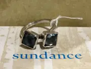 NWT Sundance Catalog Silver Blue Topaz “Winged Butterfly Ring” size 8 $178