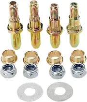 Car Door Hinge Repair Kit Car Door Parts Suitable for 99-up Sturdy Door Hinge Liner Hinge Roller Pins for Automobile DIY