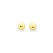 9ct Gold 2.5mm Ball Stud Earrings