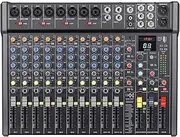 E-lektron C848 DSP effects Studio Audio Mixer 16-Channel with Bluetooth USB Play Audio interface
