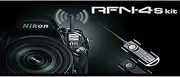RFN-4s Wireless Remote Shutter Release for Nikon DSLR with MC30 Type Connection (Nikon D200, D300, D300s, D500, D700, D800, D800E, D810, D1, D2, D3, D3x, D3s, D4, D5) - Transmitter and Receiver Set