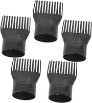 5pcs Hair Dryer with Comb Hair Comb Diffusers Blow Dryer Hair Dryer for Curly Hair Diffuser for Hair Curly Hair Diffuser Airy Curl Styler Hair Dryer Sock Diffuser Black Pa(nylon)