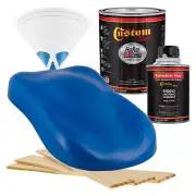 HOT ROD FLATZ Reflex Blue Quart Kit URETHANE Flat Auto Car Paint Kit
