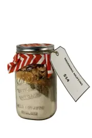 Homemade Organic Natural NON-GMO Quick Easy Instant Dried Muffin Mix Glass Jar