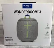 Ultimate Ears WONDERBOOM 3 Portable Waterproof Wireless Bluetooth Speaker - Gray