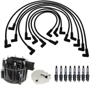 ACDelco Ignition Kit Distributor Rotor Cap Wire Spark Plugs For C10 G10 K15 V8