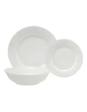 [Maxwell & Williams] White Basics European Rim Dinner Set 12 Piece Gift Boxed