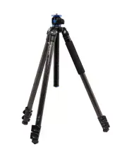 Benro GC257F GoClassic 3-Section Carbon Fiber Flip Lock Legs Tripod, 35.3lbs Cap